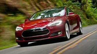 Tesla Model S Red Wallpaper Background 4k Ultra HD