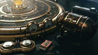 Steampunk Astrolabe Table Hellodave