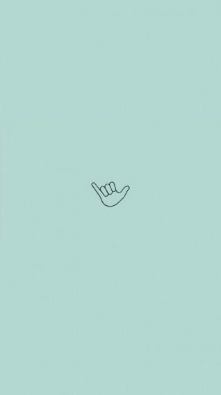 Cute Shaka iPhone Wallpaper