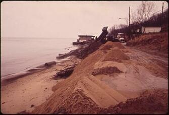 Background Is Threatened By Beach Erosion U S Army Corps Of Engineers