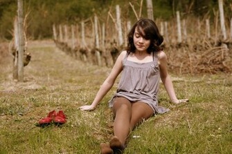 Grass Asian Pantyhose Stocking Tights Nylon Sexy Babe Hj Wallpaper