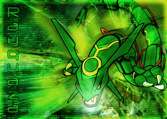 Pokemon Wallpaper Rayquaza It S