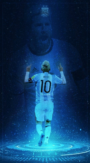 Some Messi Wallpaper With Argentina Fans Lv
