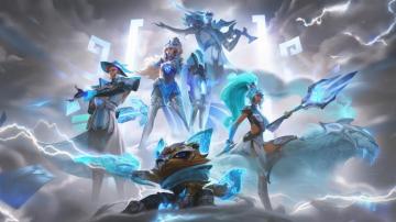 Damwon Gaming Skin Jhin Leona Twisted Fate Nidalee Kennen Lol