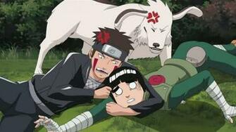 Rock And Kiba Naruto Shippuuden Wallpaper