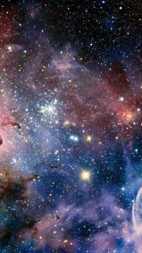HD Galaxy iPhone Wallpaper
