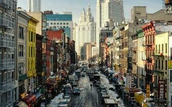 New York City Chinatown Wallpaper