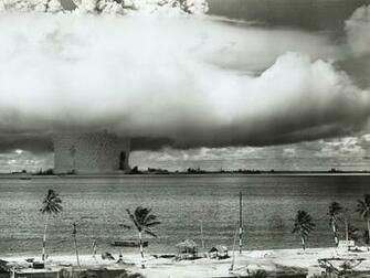 Atomic Bomb Test Photo Bikini Atoll Wallpaper National Geographic
