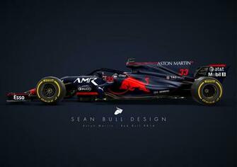 Aston Martin Red Bull F1 Car Concept Livery