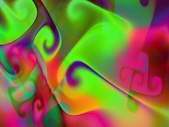 Fractal Art By Vicky Luminous Wallpaper