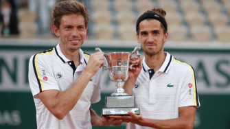 En Nicolasmahut Partner Franz Sisch Open Troph E Wallpaper