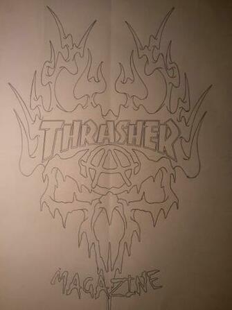 Thrasher Magazine Logo By Charlesmarkjackson