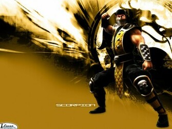 Mortal Kombat Scorpion Wallpaper By M R X