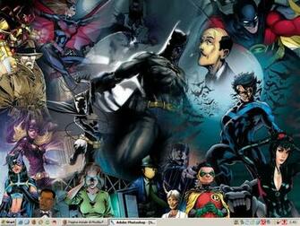 Batman Bat Family Wallpaper