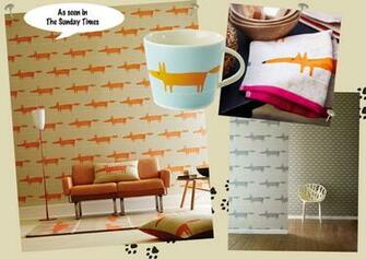 And Modern Fabrics Wallpaper On The Trail Of Mr Fox Competition