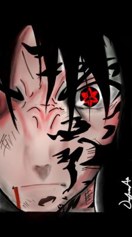Sasuke Eternal Mangekyou Sharingan By Dejuanandrews