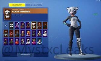 In Game Image Of The Newly Leaked V5 Skins Fortnite Insider