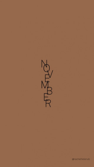 November iPhone Wallpaper
