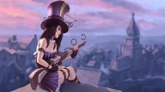 Caitlyn League Of Legends HD Wallpaper Background Image