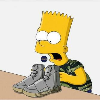Bart Simpson Hypebeast HD Wallpaper