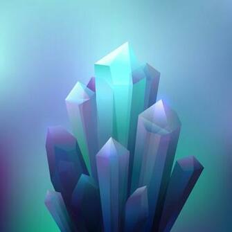 Crystal Minerals Background Vectors Clipart