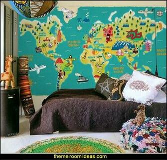 Travel Theme Decorating Decor Paris Themed Bedrooms