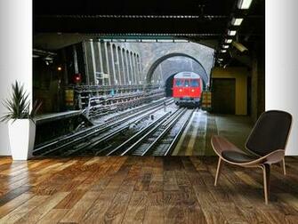 Underground Train Wall Mural London Wallpaper