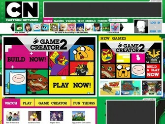 Cartoon Network Games Background Wallpaper
