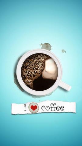 I Love Coffee 4k Ultra HD Mobile Wallpaper