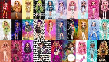 Rainbow High Patterned Wallpaper By Kirakiradolls