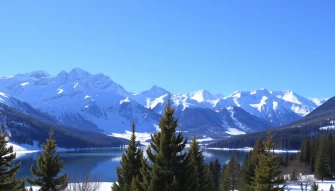 Winter Mountain Wallpaper