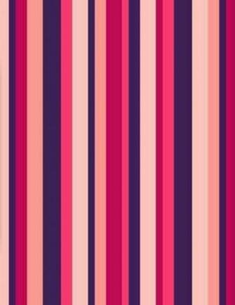 Pink Purple And Coral Stripes Screensavers