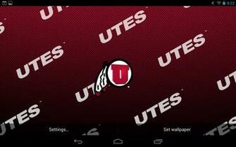 Utah Utes Live Wallpaper HD Screenshot