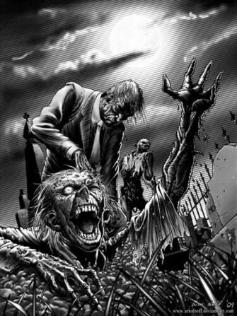 Awesome Zombie Collection Abduzeedo Design Inspiration
