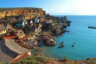 Malta Wallpaper Ololoshenka Seaside Towns Dual Monitor