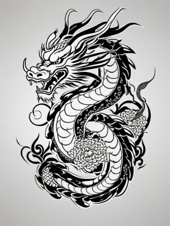 Traditional Japanese Dragon Tattoo Designs Wallpaper