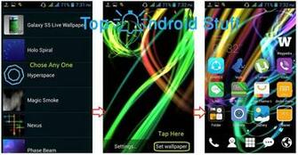 Image On Setting Live Wallpaper Cool Theme For Android