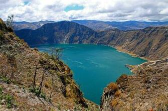 Quilotoa Ecuador 4k Wallpaper