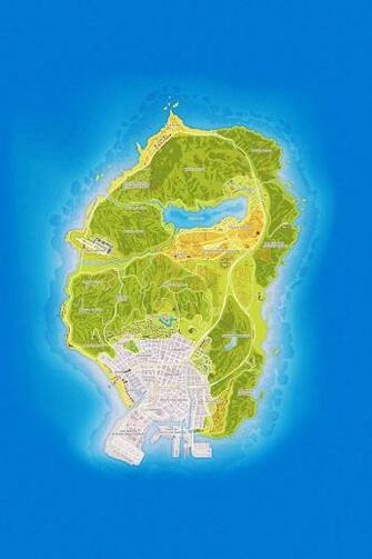 Gta5 Map Ios7 Ios8 Ios9 iPhone4 iPhone5 iPhone6 iPhone6s iPad