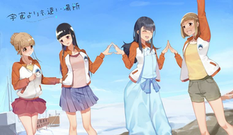 A Place Further Than The Universe HD Wallpaper Background Image
