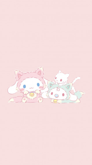 Milk And Cinnamoroll Hello Kitty Wallpaper Cute
