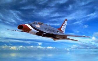 North American F 100d Super Sabre Wallpaper