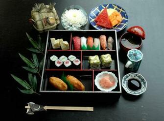 Bento Sushi 5k Retina Ultra HD Wallpaper Background