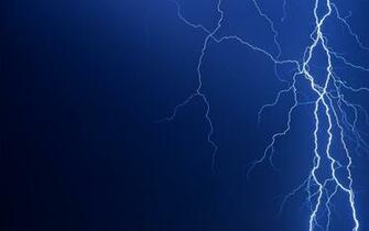 Blue Lightning Wallpaper HD Background Desktop