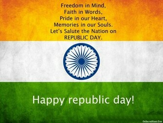 January Republic Day 26th Indian Flag