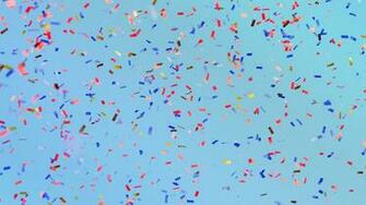 Confetti Wallpaper Top Background