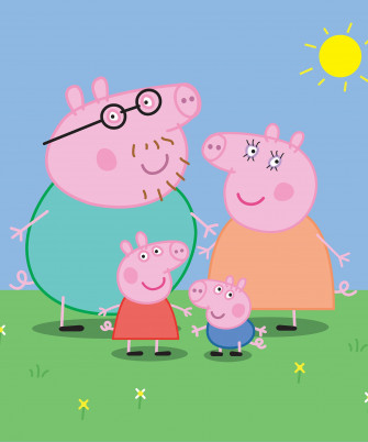 Background Peppa Pig House Wallpaper