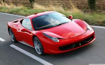 Red Ferrari Italia 4k HD Desktop Wallpaper For Ultra