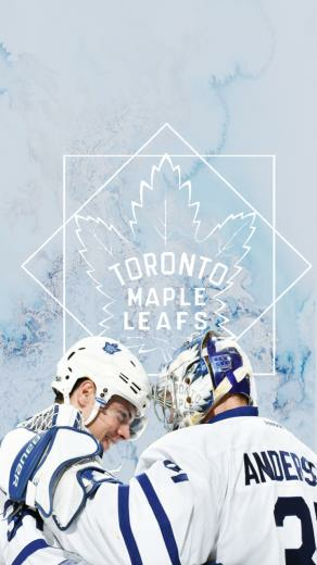 Auston Matthews Frederik Andersen Hockey Toronto Maple