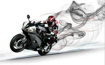 Yamaha R6 Sportbike Wheelie Wallpaper